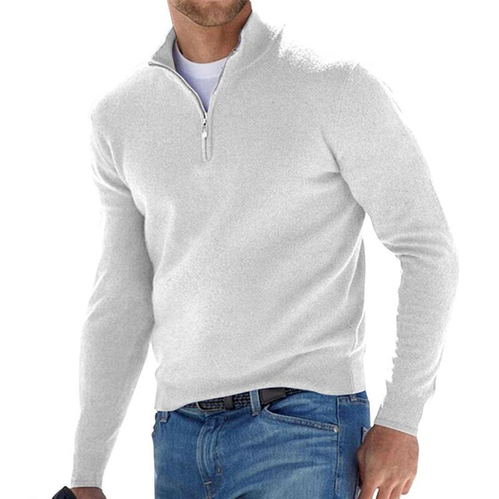Fabian | Pullover mit halber Öffnung