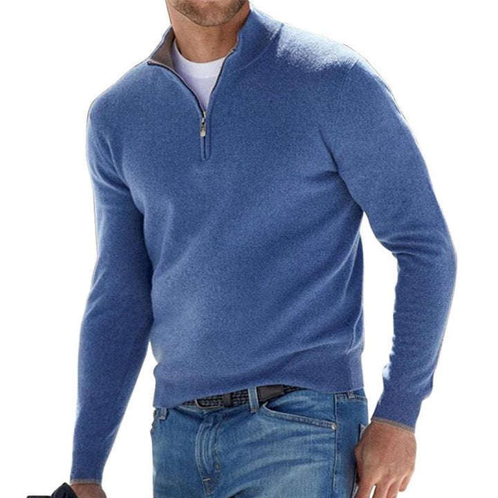 Fabian | Pullover mit halber Öffnung