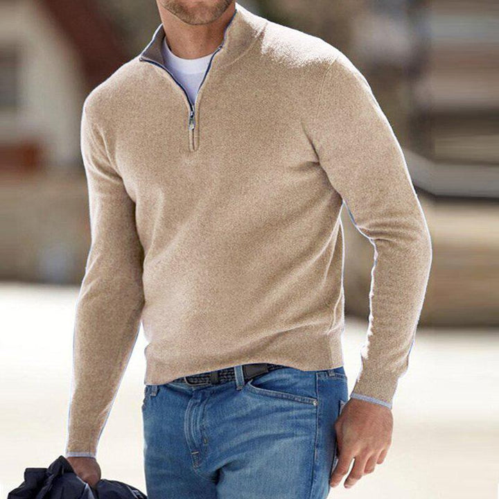 Fabian | Pullover mit halber Öffnung