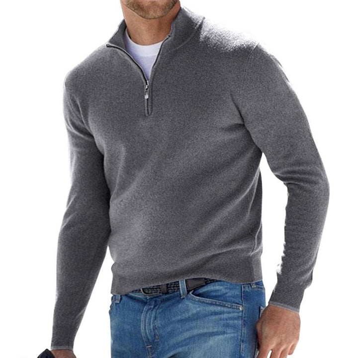 Fabian | Pullover mit halber Öffnung